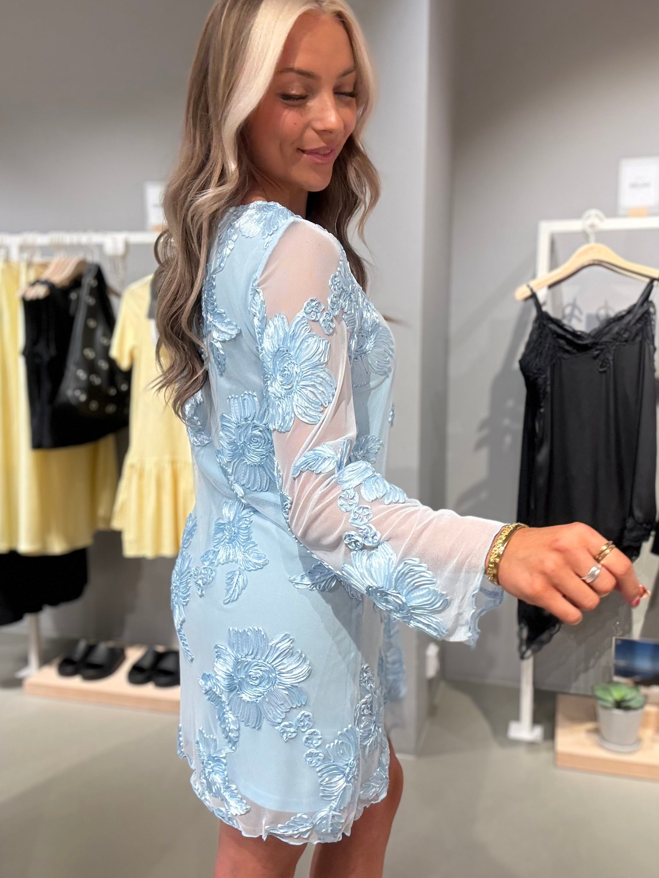 PCEVA Short Dress - Cashmere Blue